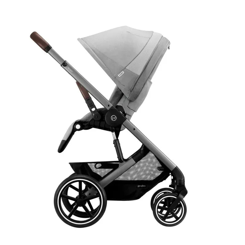 Coche Travel System Balios S Lux 3.0 Silver Lava Grey + Aton B2 + Base