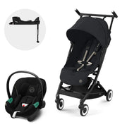 Coche Travel System Libelle Magic Black + Aton S2 + Base