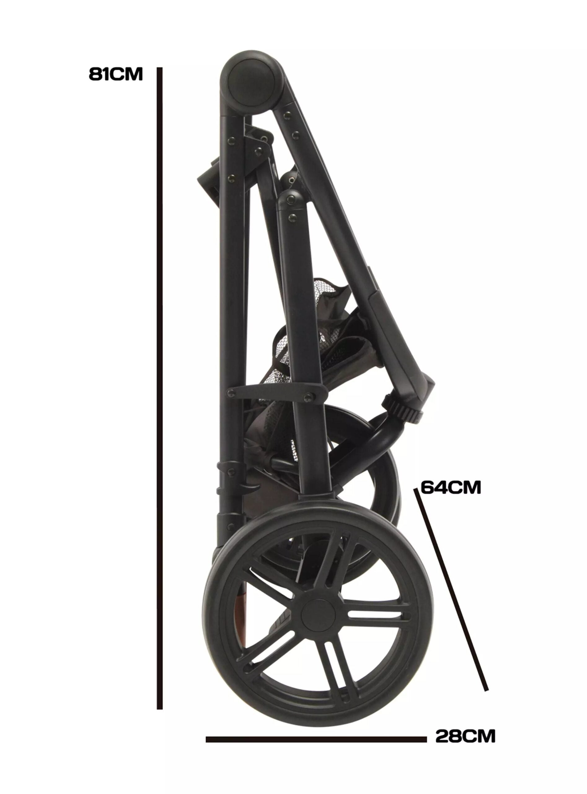 Coche Cuna Travel System Trek Gris Bebesit