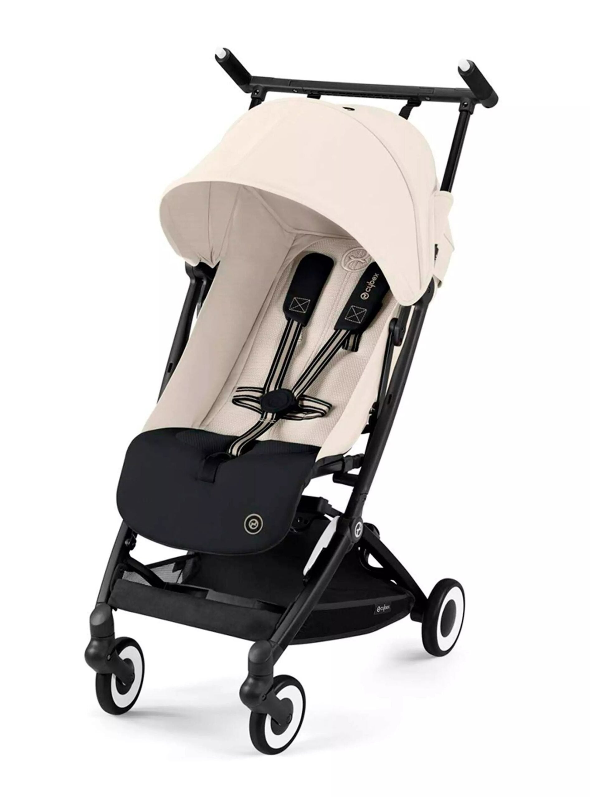 Coche Travel System Libelle Canvas White + Aton B2 + Base