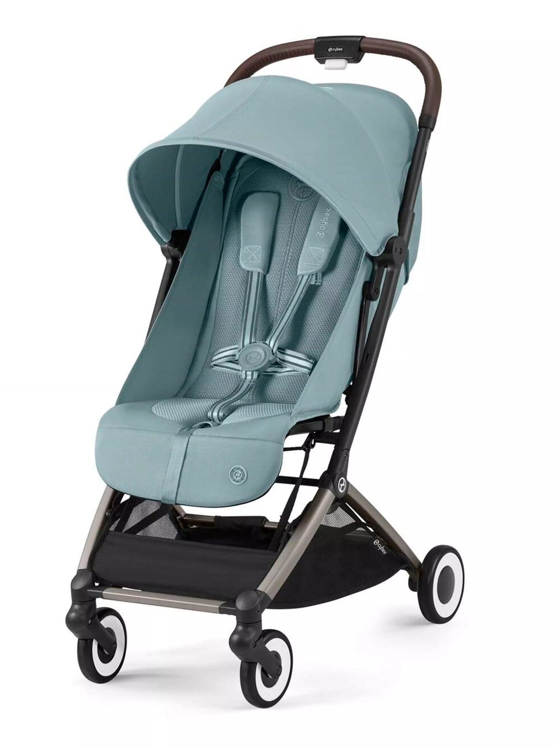Coche Travel System Orfeo Stormy Blue + Aton S2 + Base