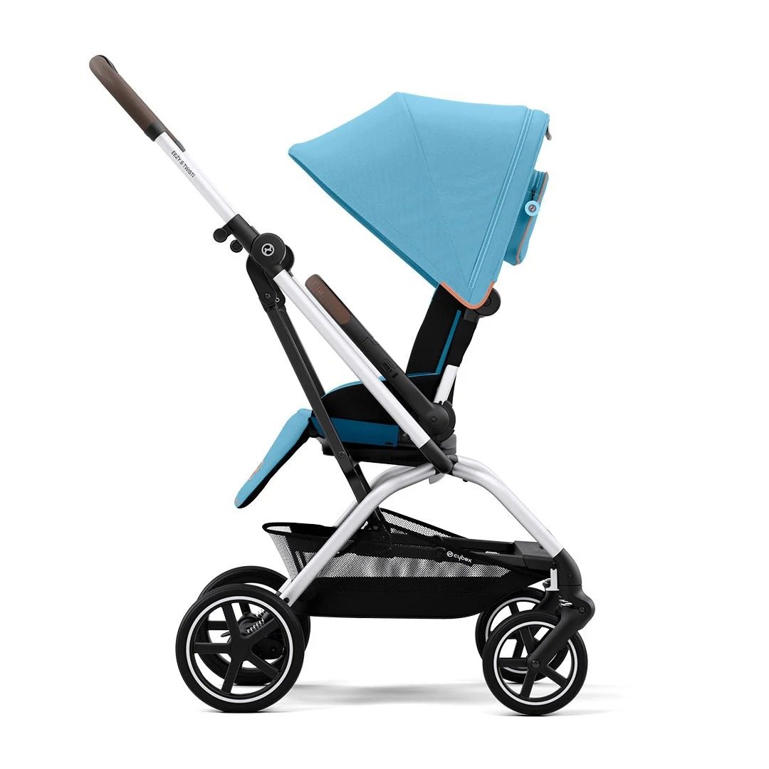 Coche Paseo Eezy S Twist Plus 2 Beach Blue Turquesa