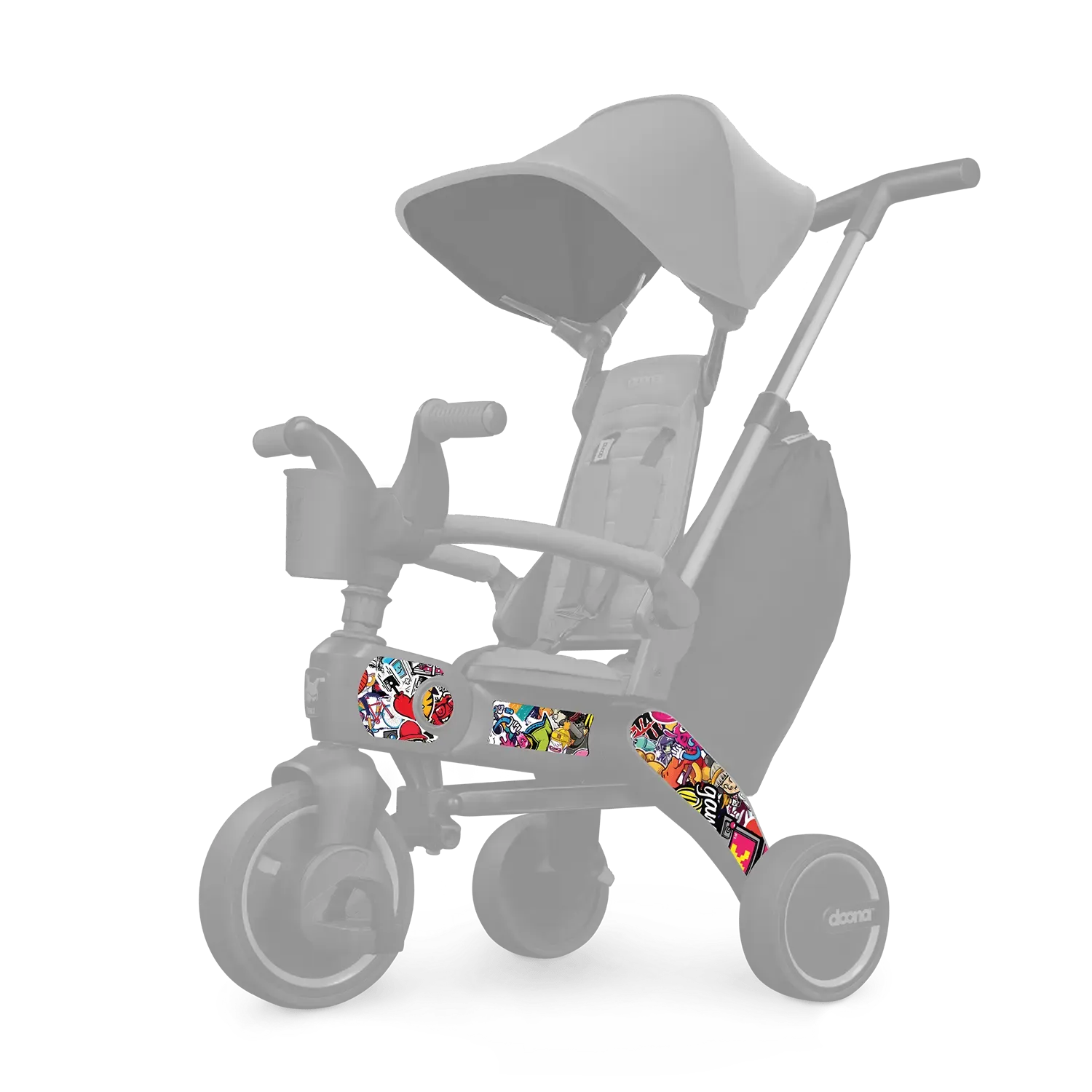 Set Stickers Triciclo Liki Doona Bomb