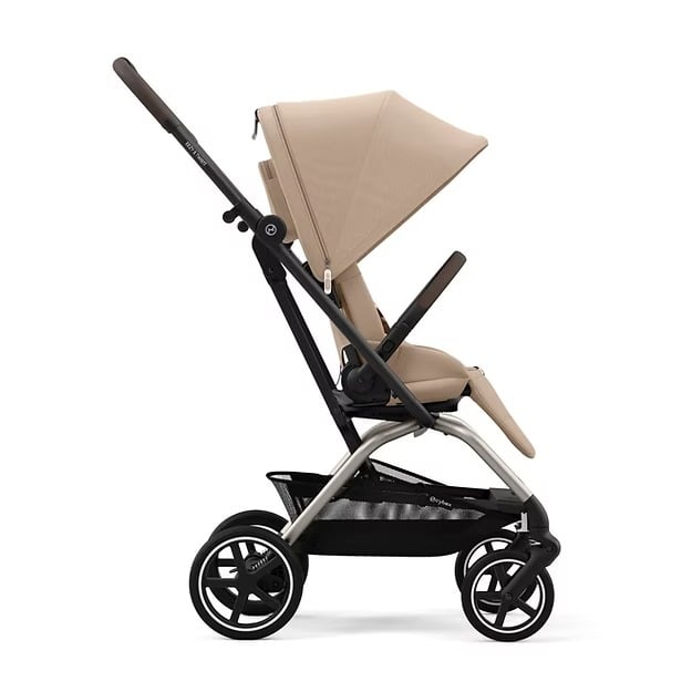 Coche Travel System Eezy Twist Plus Almond Beige + Aton S2 + Base