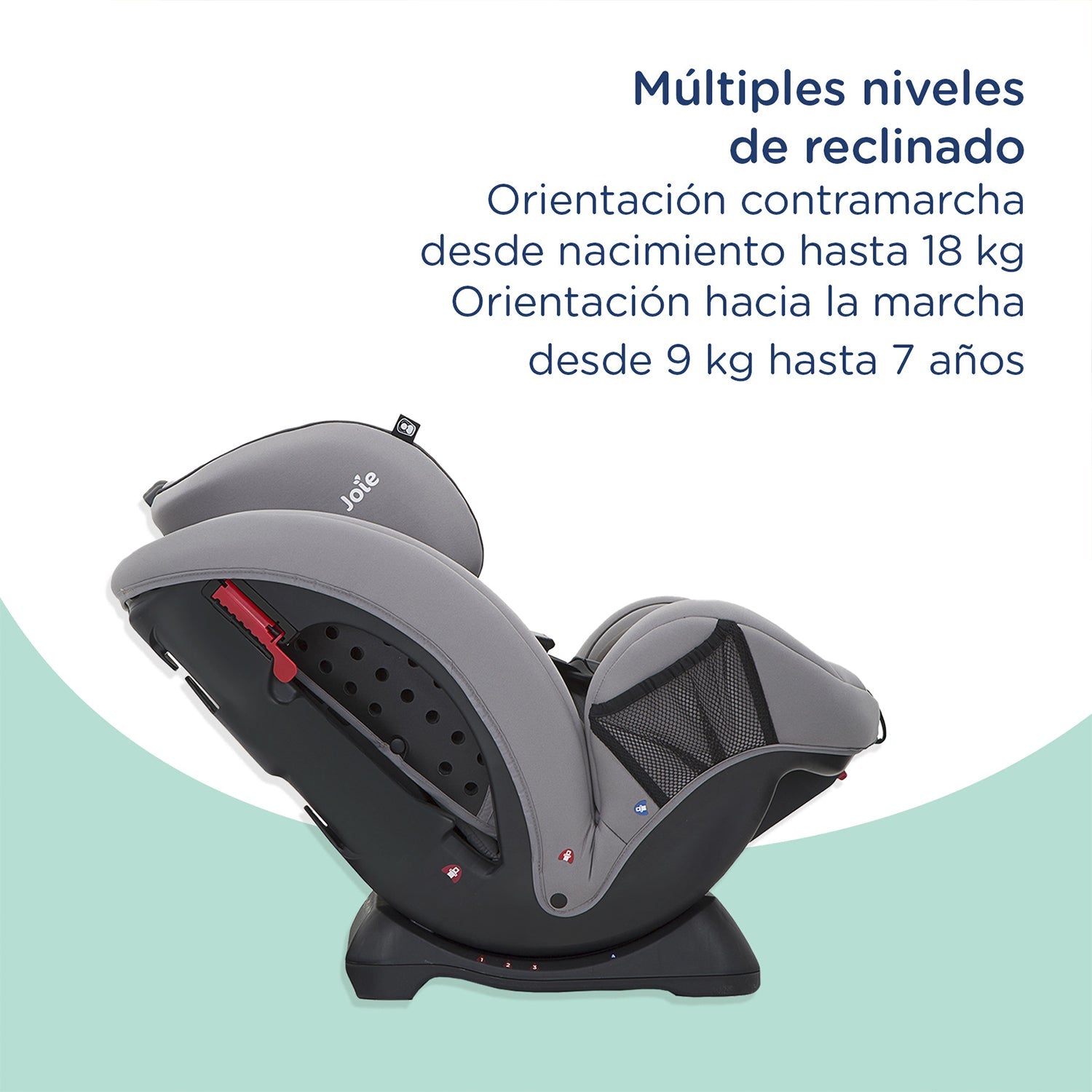 Silla De Auto Convertible Stages Gray Joie