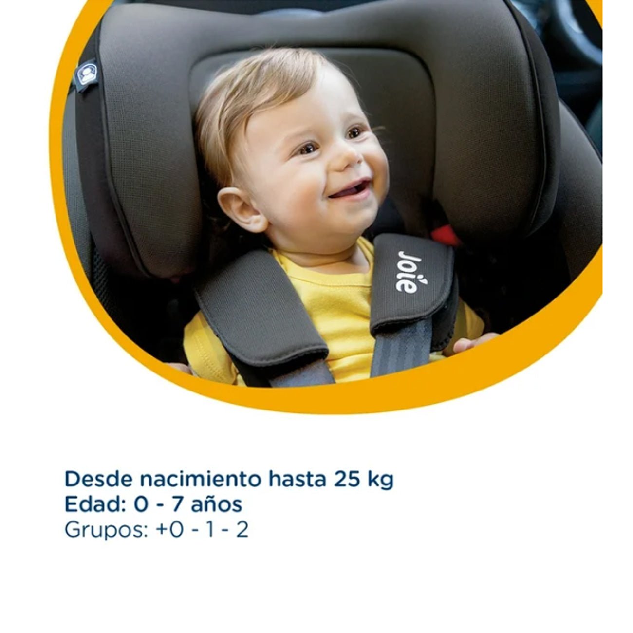 Silla De Auto Convertible Stages Black & White Joie