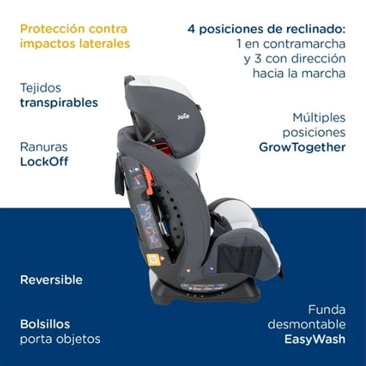 Silla De Auto Convertible Stages Black & White Joie