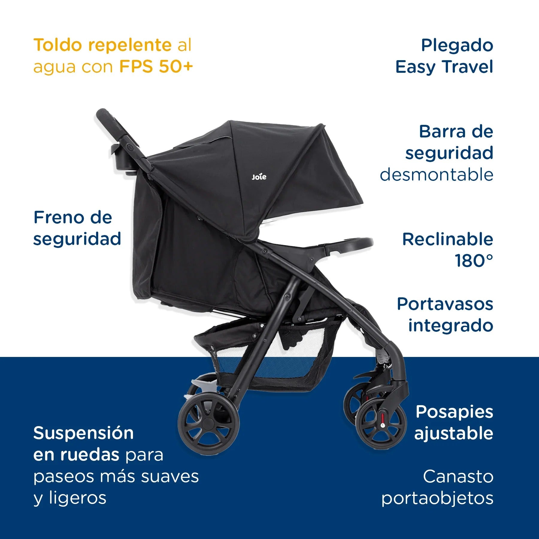 Coche De Paseo Muze Lx Coal Joie