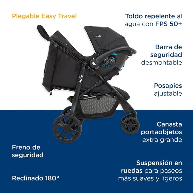 Coche Travel System Litetrax 3