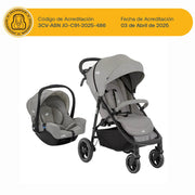 Coche Travel System Litetrax 4 Pebble Joie