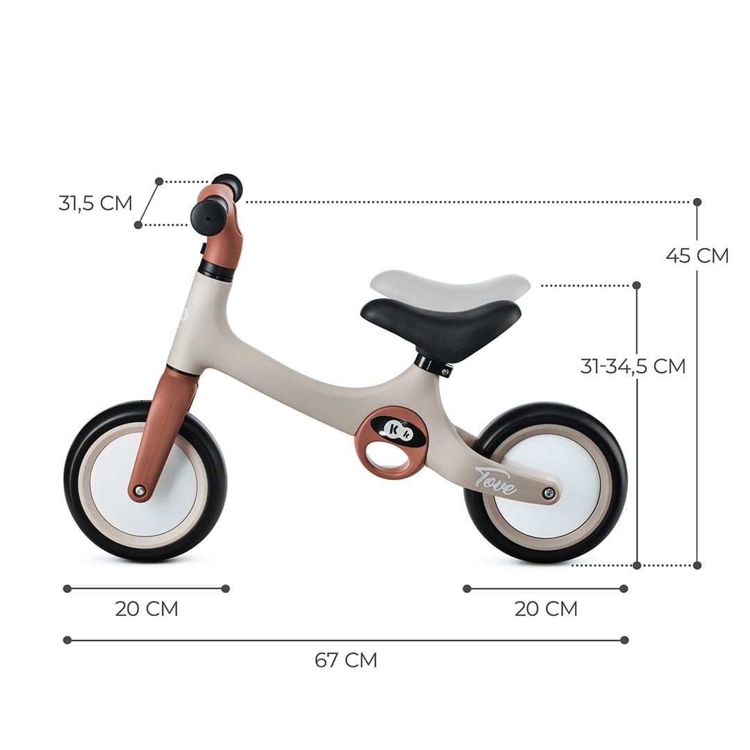 Bicicleta de balance Tove Beige