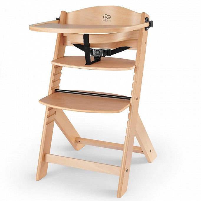 Silla de Comer  evolutiva 3 en 1 Enock Wooden Natural