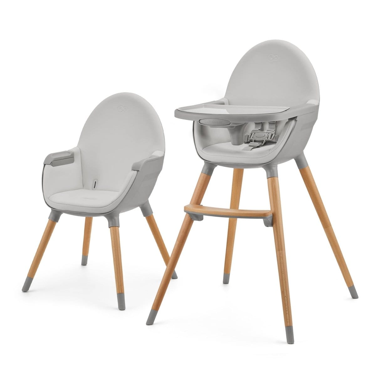 Silla de Comer  Fini 2 KinderKraft Gris