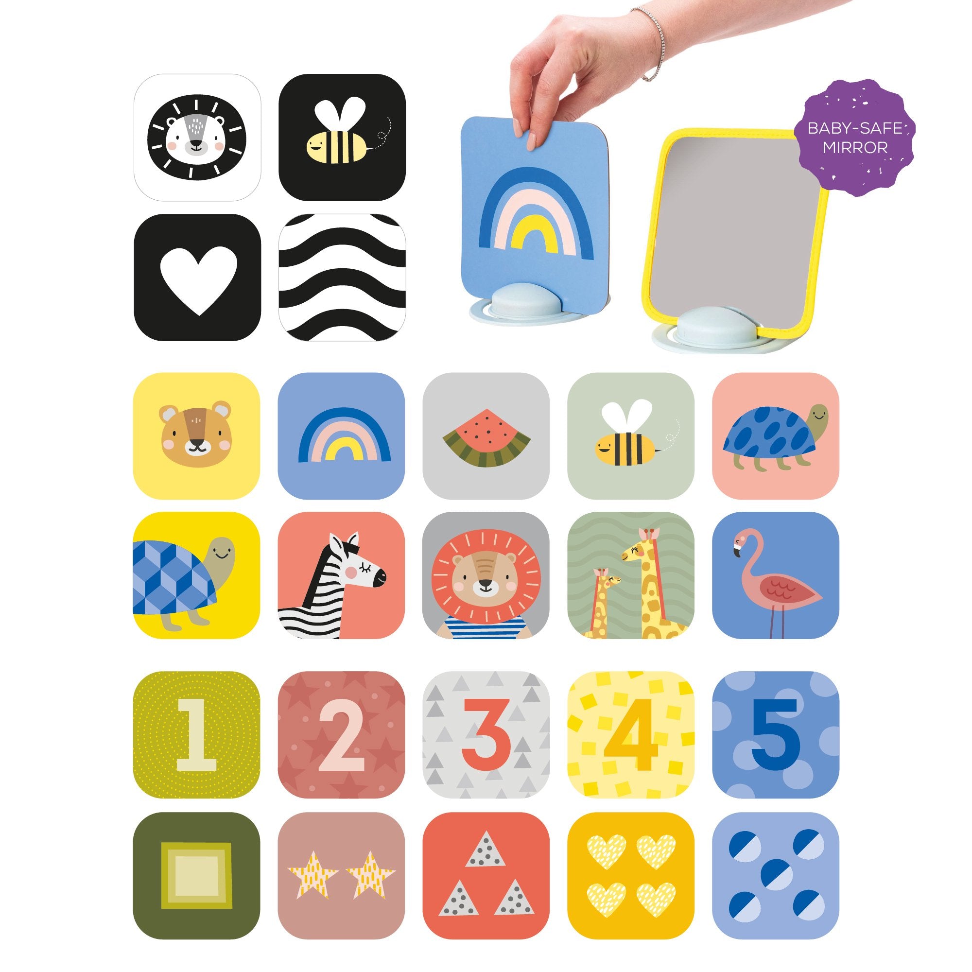 Mis Primeras Cartas Tummy Time Taftoys