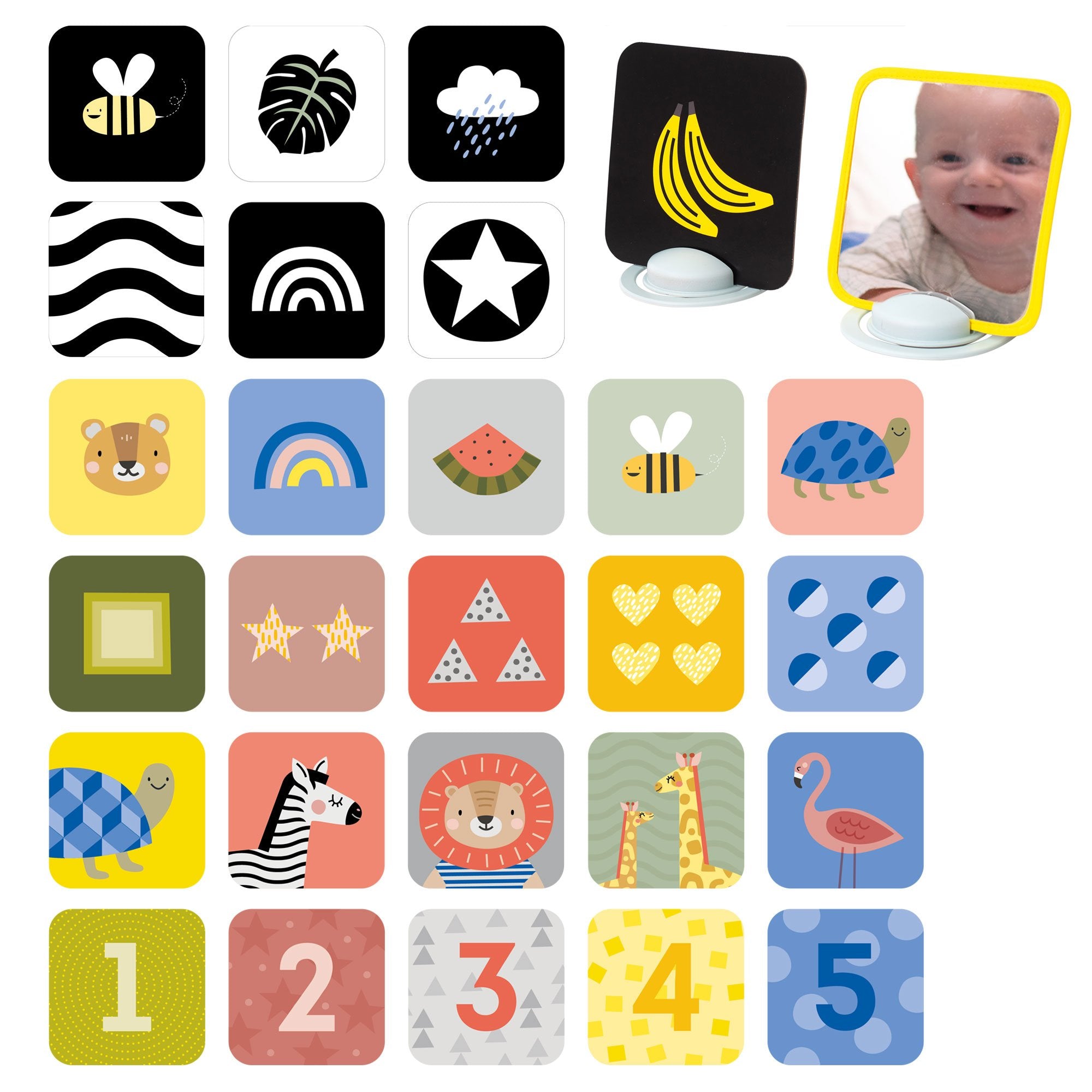 Mis Primeras Cartas Tummy Time Taftoys