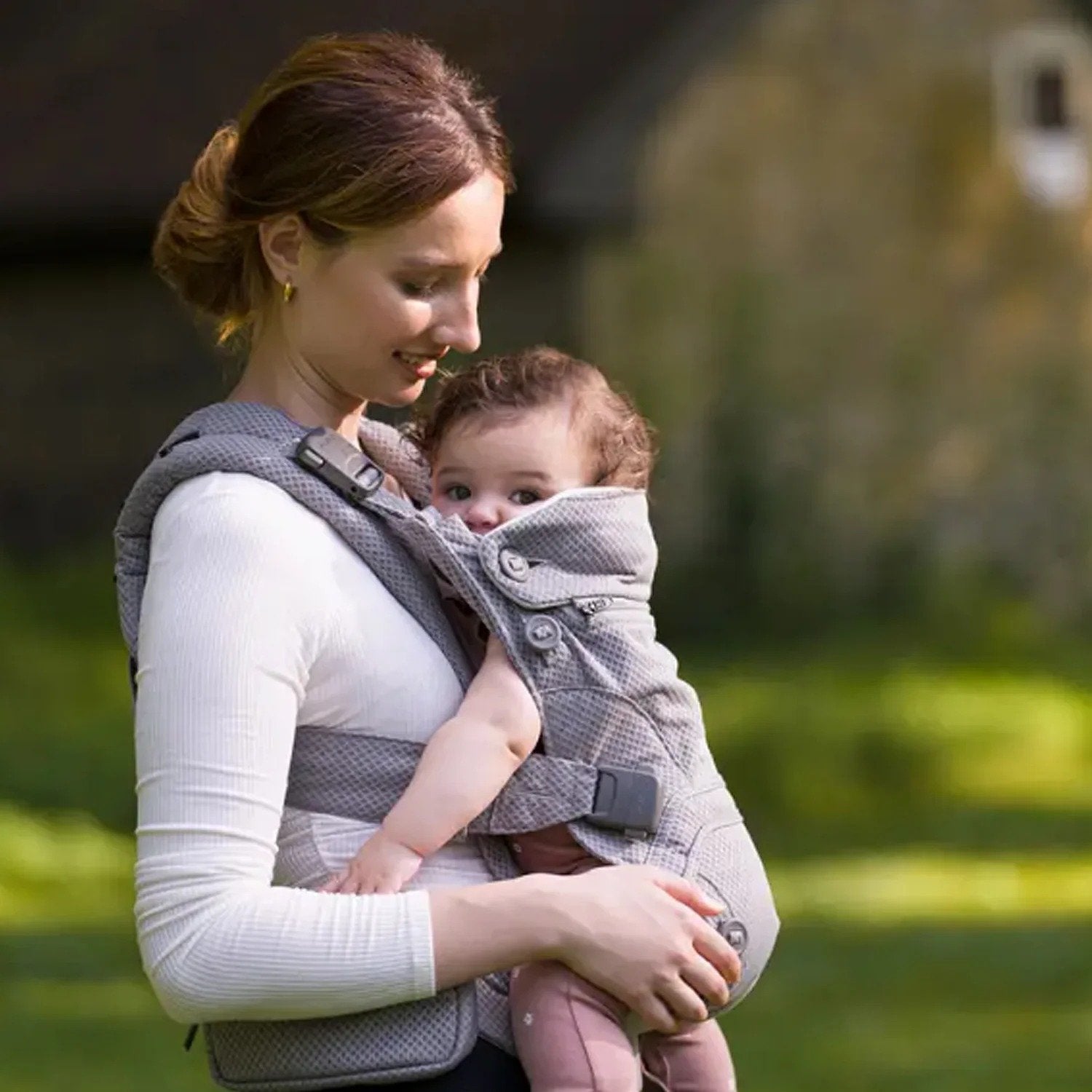 Portabebe Carrier Culd Click Caviar Nuna