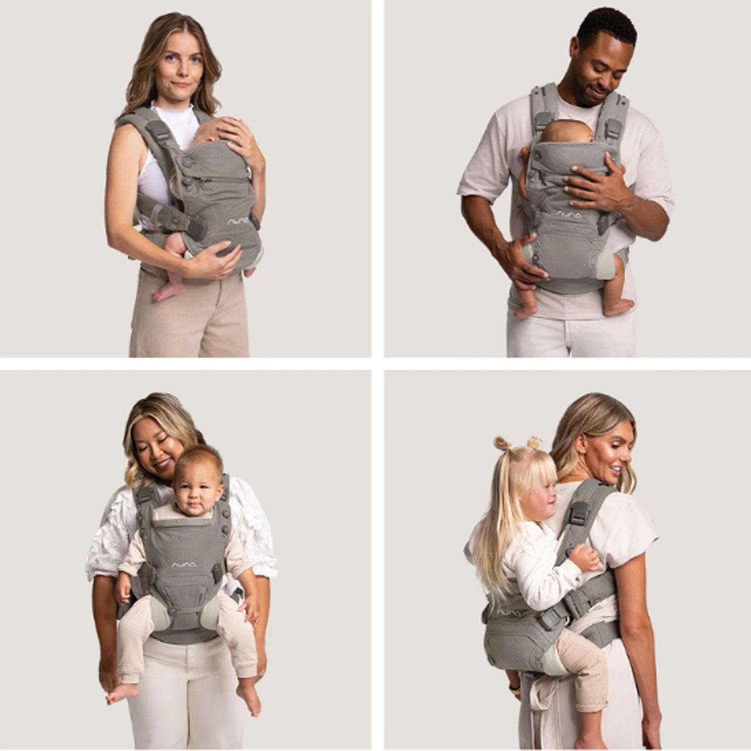 Portabebe Carrier Culd Click Caviar Nuna