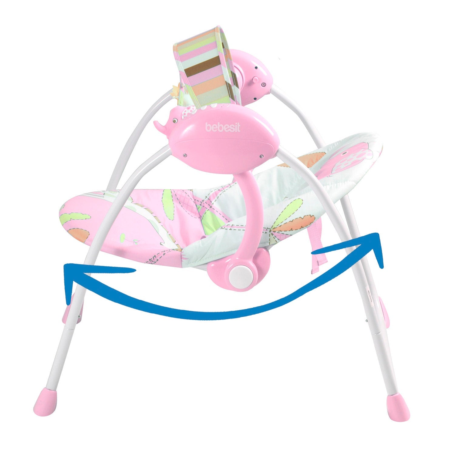Silla Nido Balancín Columpio Mimo Rosa