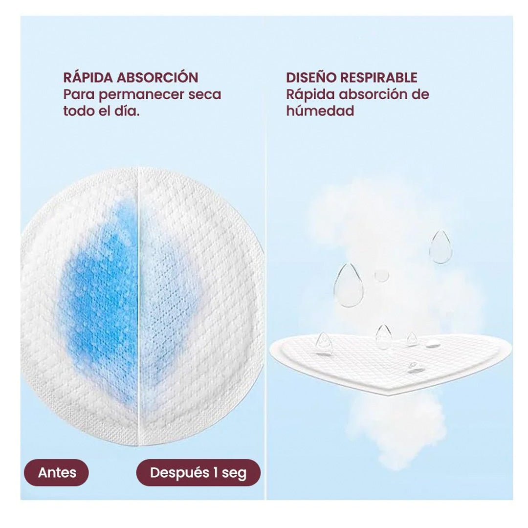 Pads Absorbentes de lactancia ultra delgados 60 un.