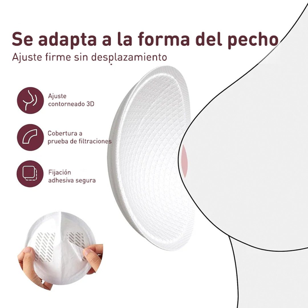 Pads Absorbentes de lactancia ultra delgados 200 un.