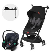 Coche Travel System Pockit Plus All City + Aton S2 + Base Velvet Black