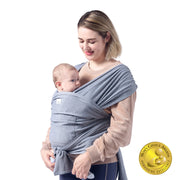 Portabebé Fular Gris