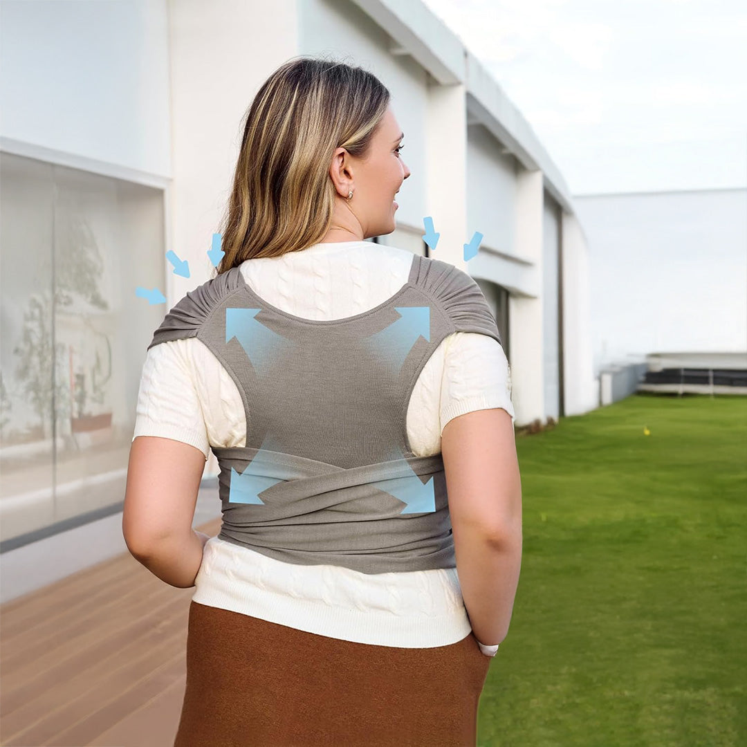 Portabebé Fular Marrón