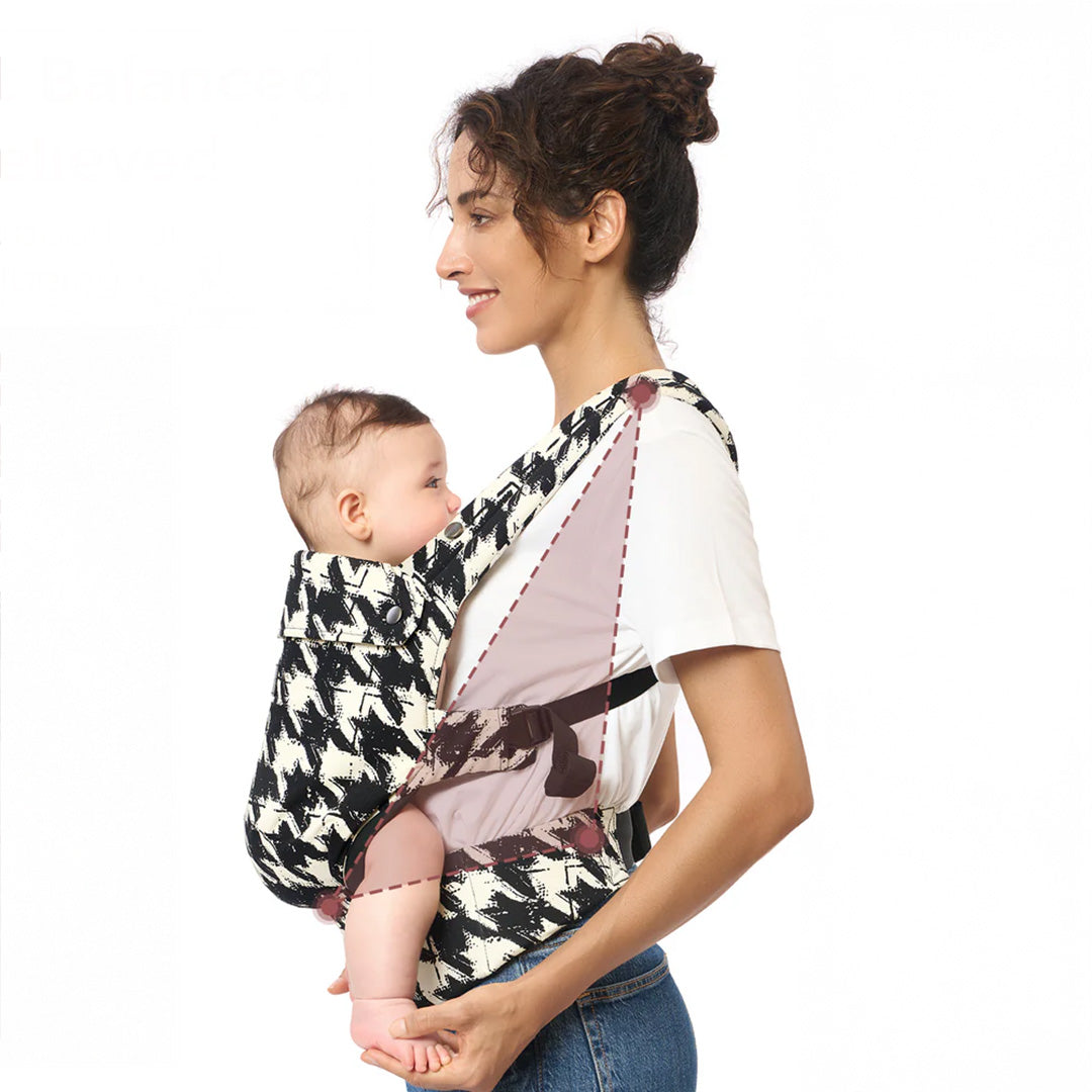 Portabebe Pata Gallo Algodón