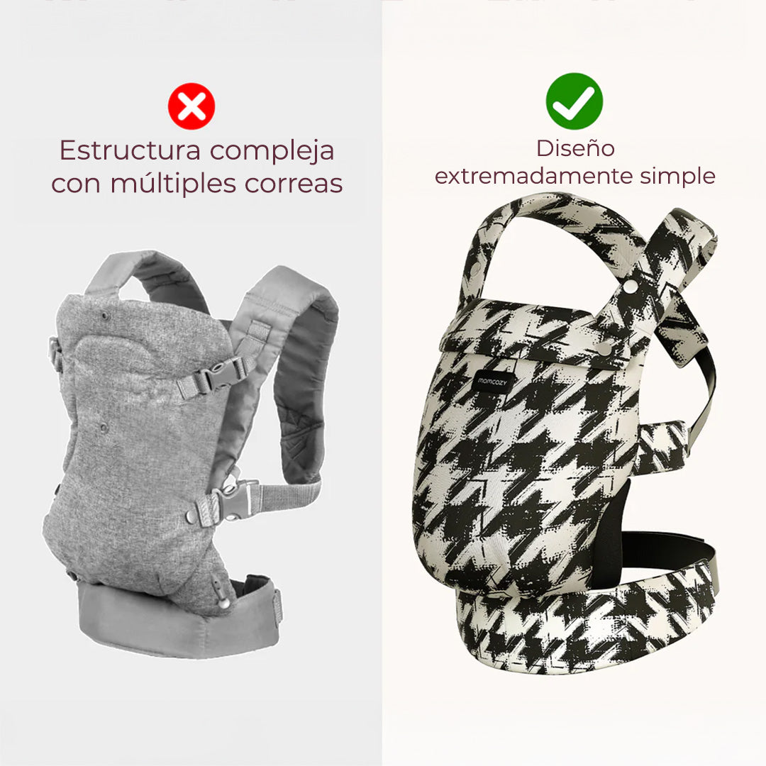 Portabebe Pata Gallo Algodón