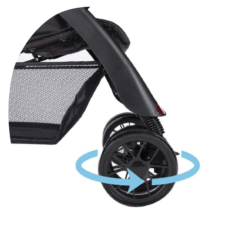 Coche Travel System Spine Grey