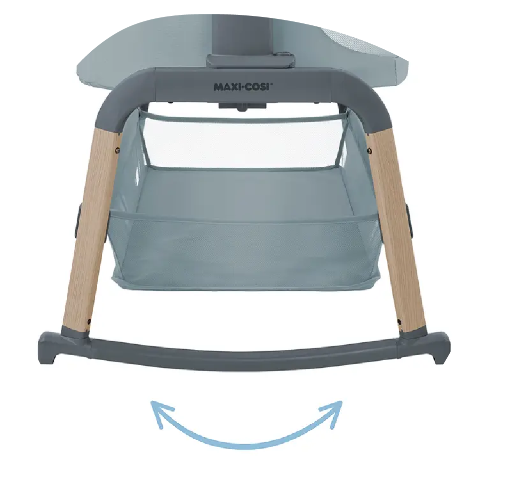 Cuna Colecho Lora Air Beyond Grey