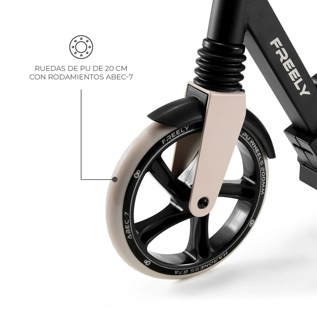 Scooter plegable FREELY Beige