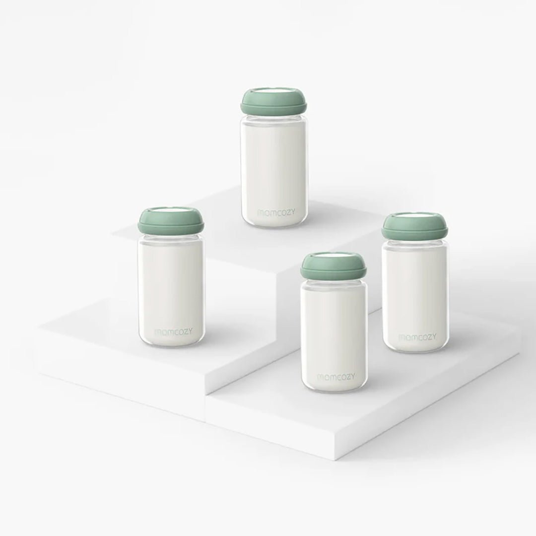 Set de 4 biberones de Almacenamiento