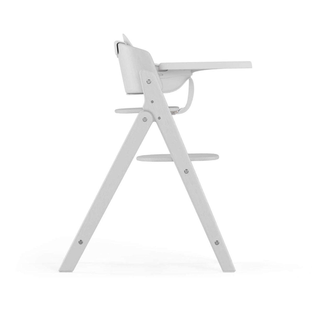 Silla de Comer Evolutiva Click & Fold 3 en 1 All White