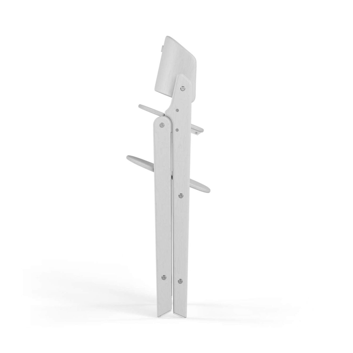Silla de Comer Evolutiva Click & Fold 3 en 1 All White