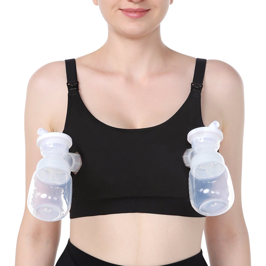 Sujetador básico para extracción de leche YN08 Negro T/M