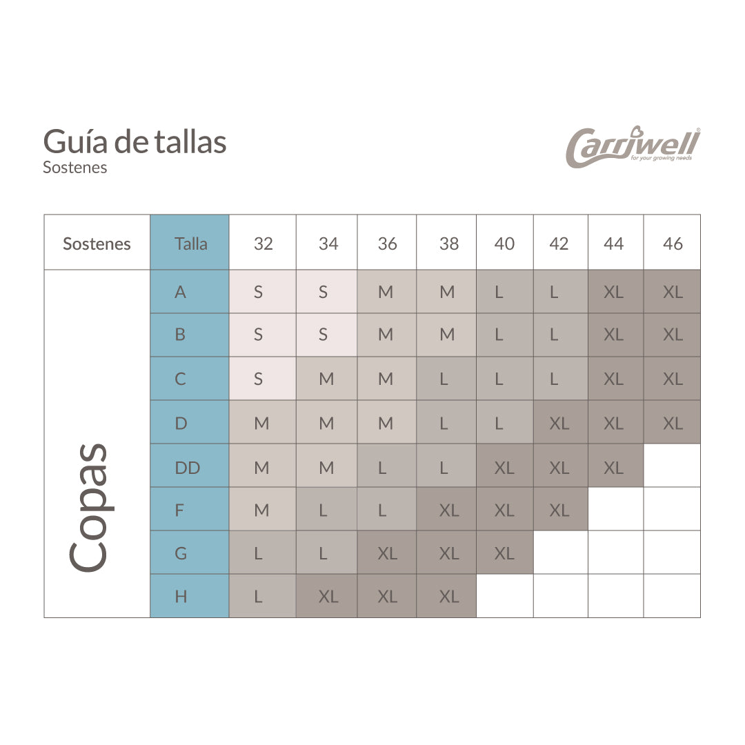 Sujetador sin Costuras para Lactancia Natural - L / / S