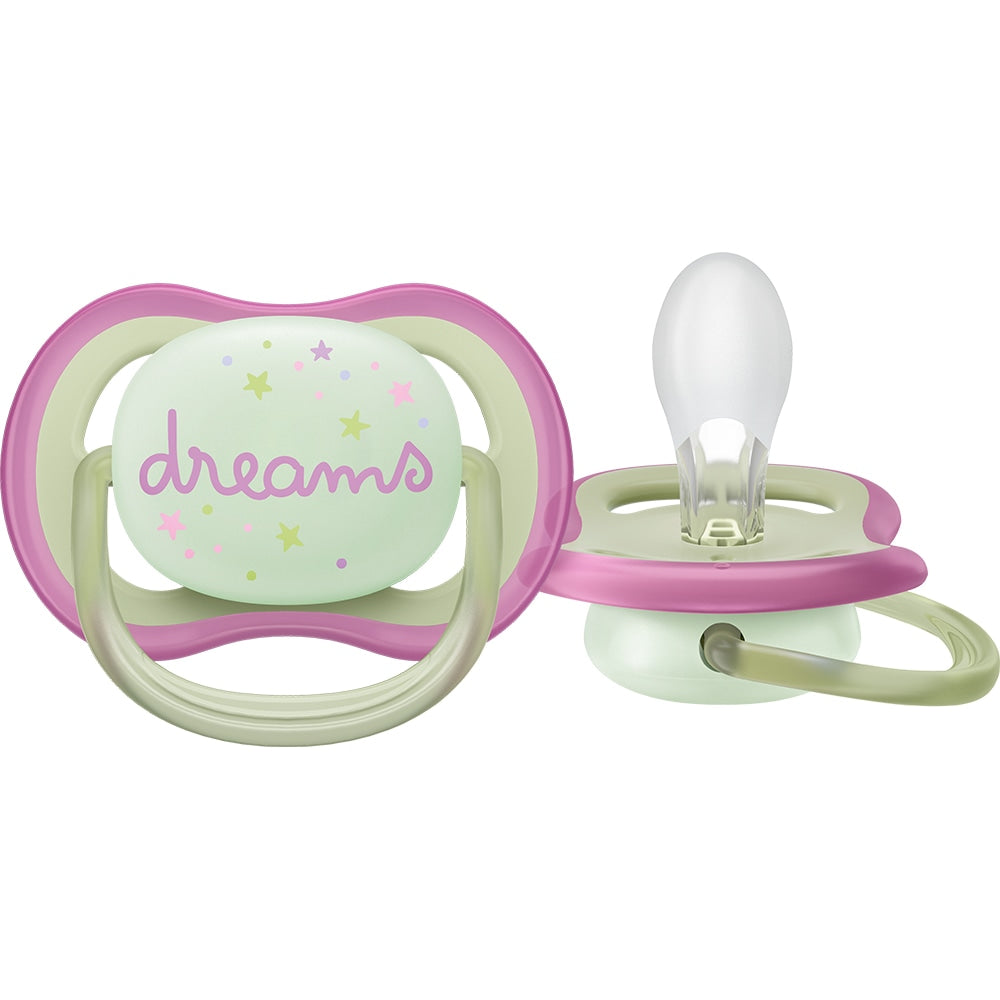 Chupete UA Night 0-6M niña