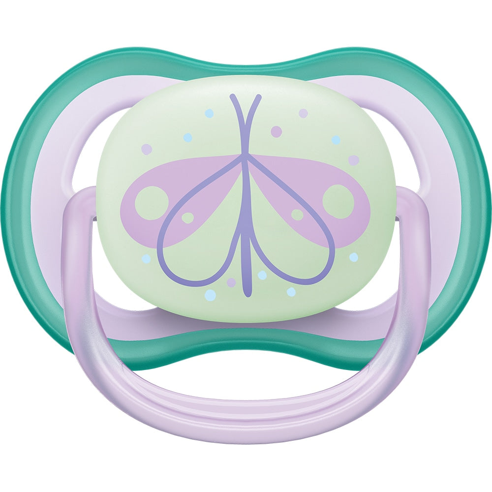 Chupete UA Night 0-6M niña