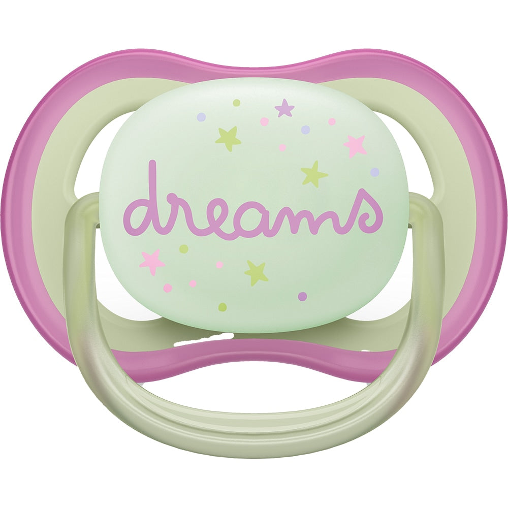 Chupete UA Night 0-6M niña