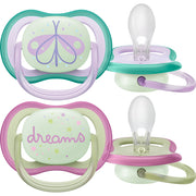 Chupete UA Night 0-6M niña