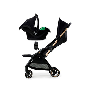 Coche Travel System APINO Black + Mink Pro + Base
