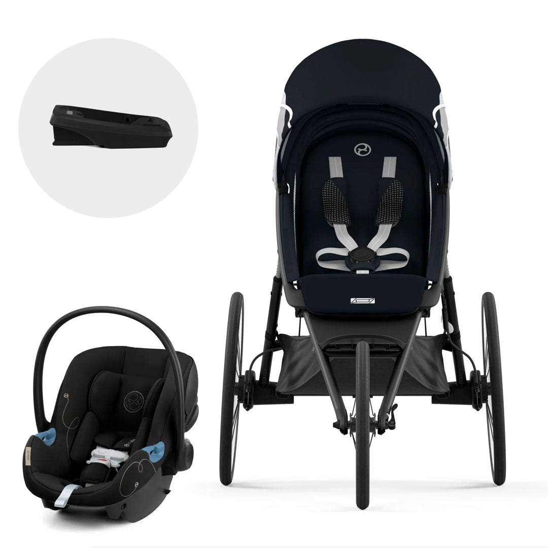 Coche Travel System AVI Sport All Black + Aton G + Base G