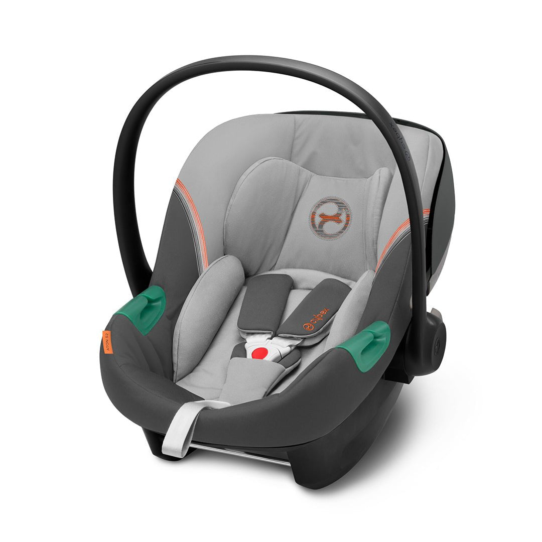 Travel System Beezy Lava Grey (One Box) + Aton S2