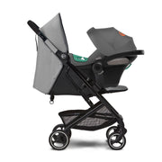 Travel System Beezy Lava Grey (One Box) + Aton S2