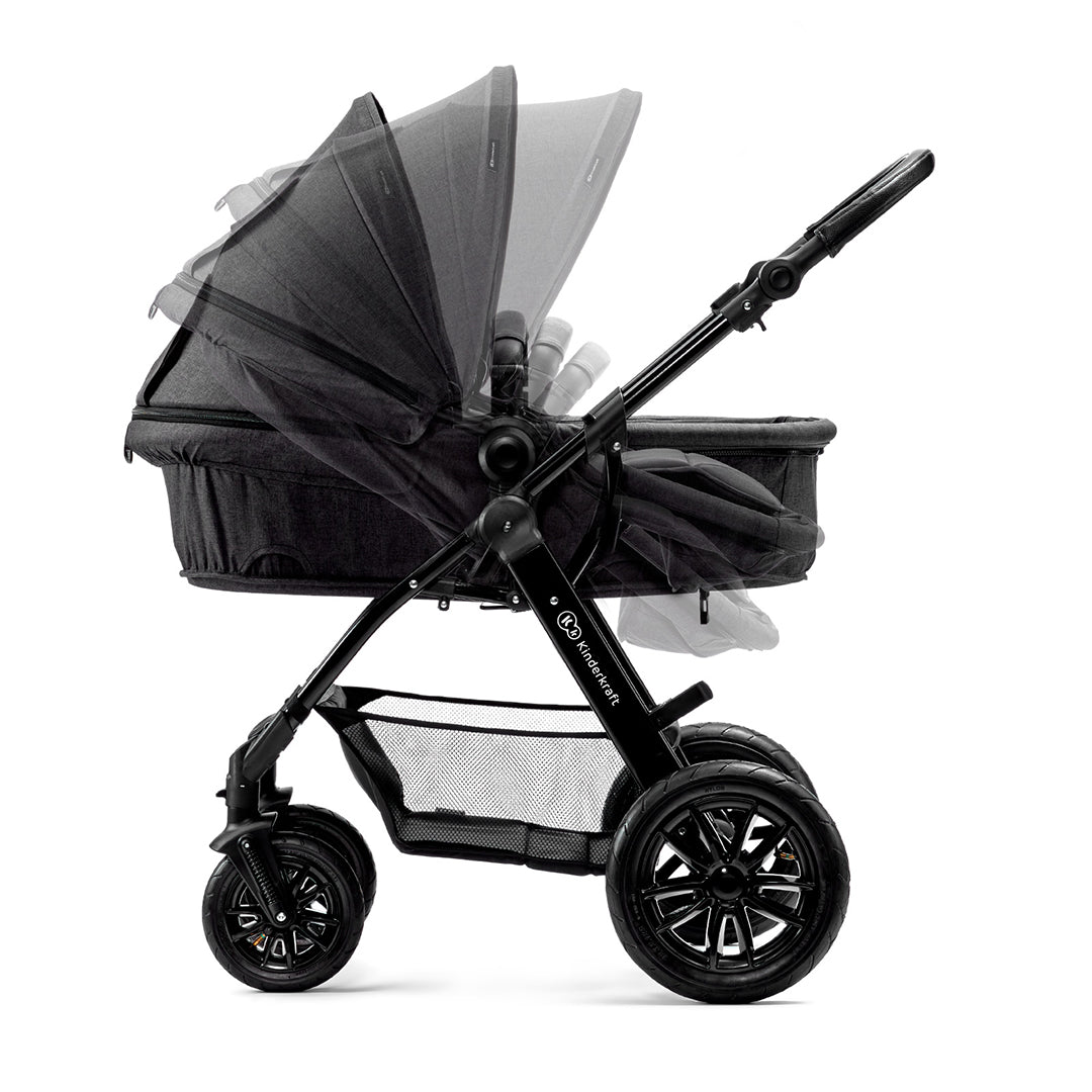 Coche Travel System Moov 3 en 1 Grey + Base Isofix