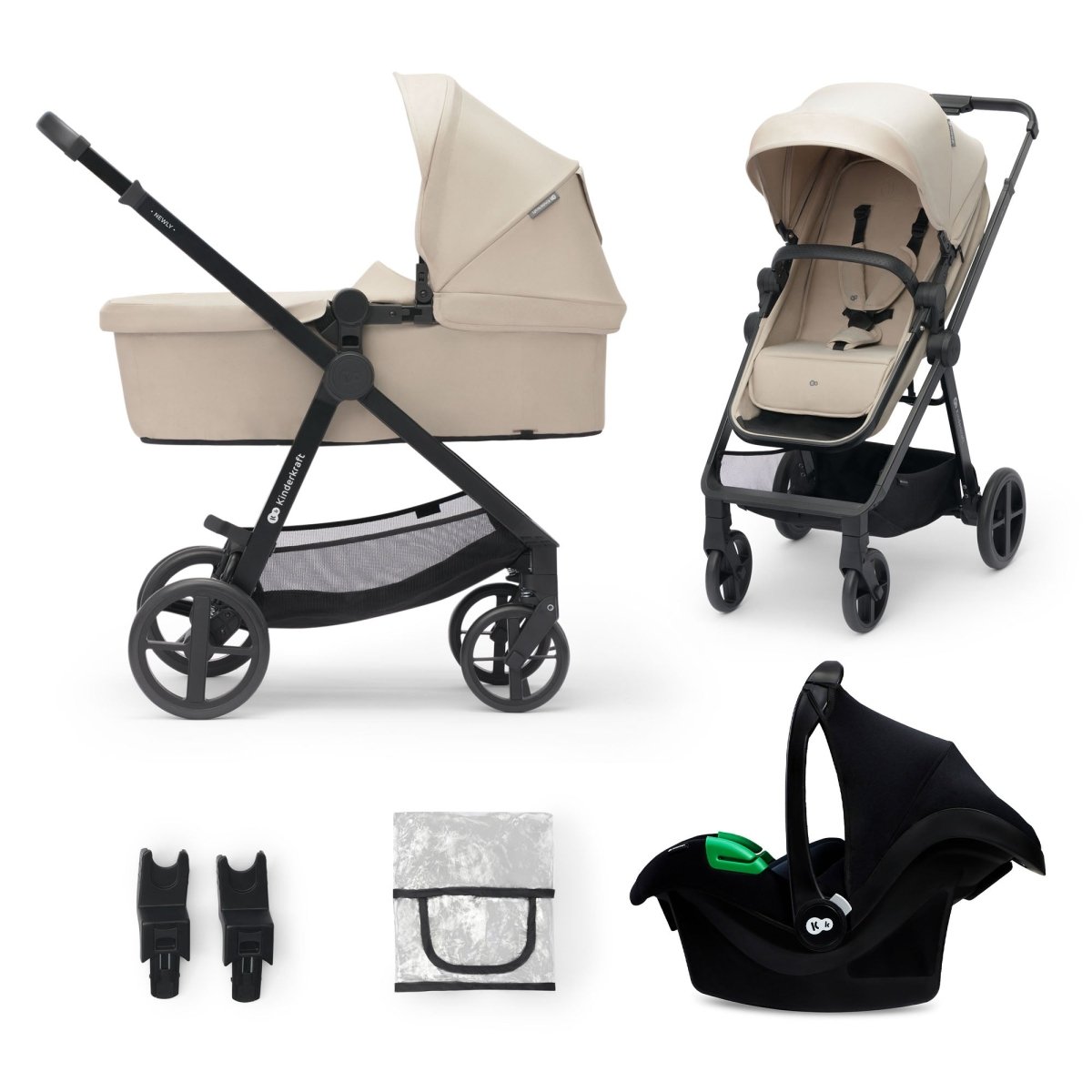 Coche Travel System Newly 3 en 1 Sand Beige