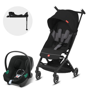 Coche Travel System Pockit Plus All Terrain Velvet Black + Aton B2 + Base