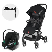 Coche Travel System Qbit Plus All City + Aton B2 + Base Velvet Black