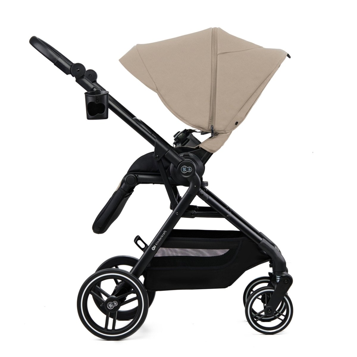 Coche Travel System Yoxi Beige + Silla Mink Pro + Base Isofix
